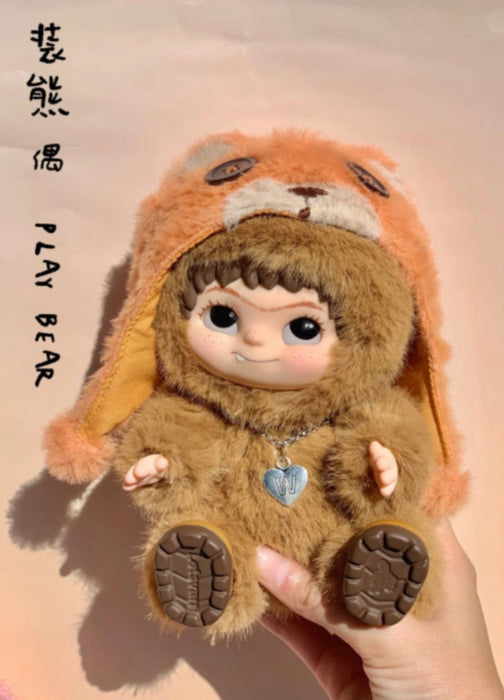 Wholesale Doll Storage Display Box Desktop Dust-proof Transparent Container Display Cabinet