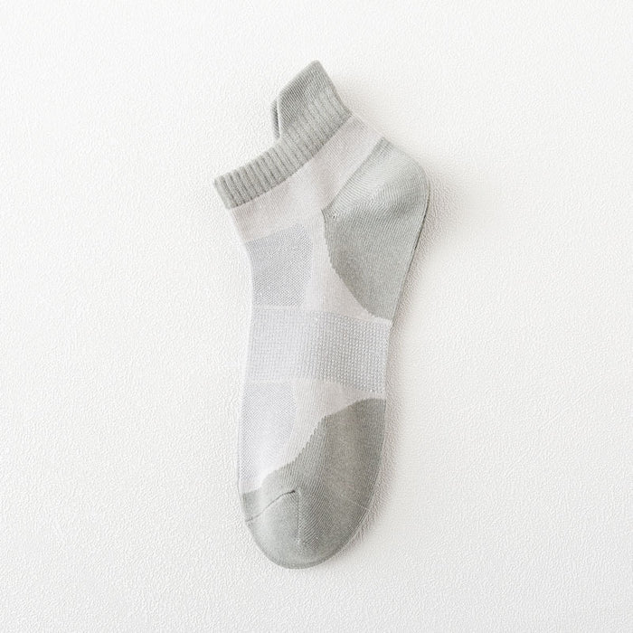 Wholesale Socks, cotton, new products, short socks, mesh breathable sports boat socks, protective heels, invisible running socks