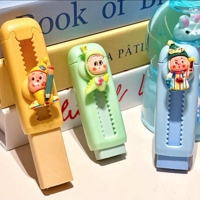 Wholesale Star Man Push-Pull Eraser Replaceable Core Correction Eraser