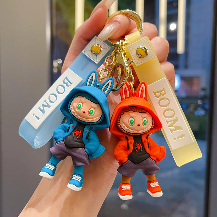 Wholesale Little Sheep Keychain Car Ornament Bag Pendant Gift Cross-Border