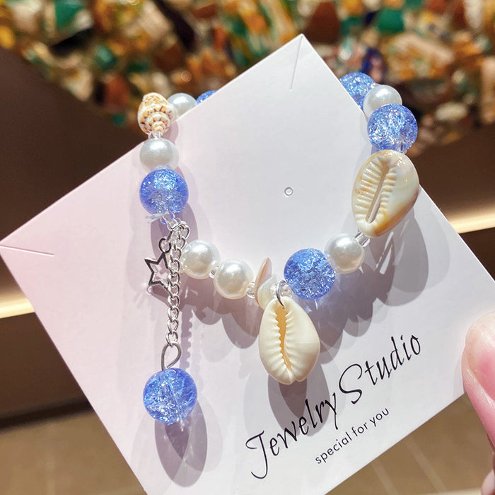 Wholesale Summer Shell Beaded Bracelet Trendy Jewelry Accessory MOQ≥3
