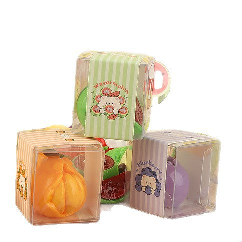 Wholesale Creative Mini Fruit Shop  Resin Fruit Food Toys