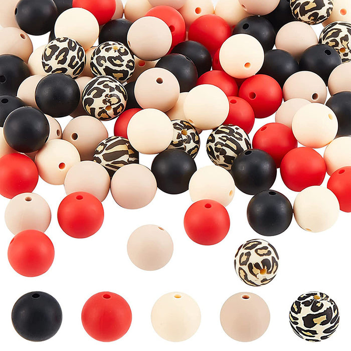 Wholesale American Independence Day Silicone Beads JDC-BDS-HeXing013