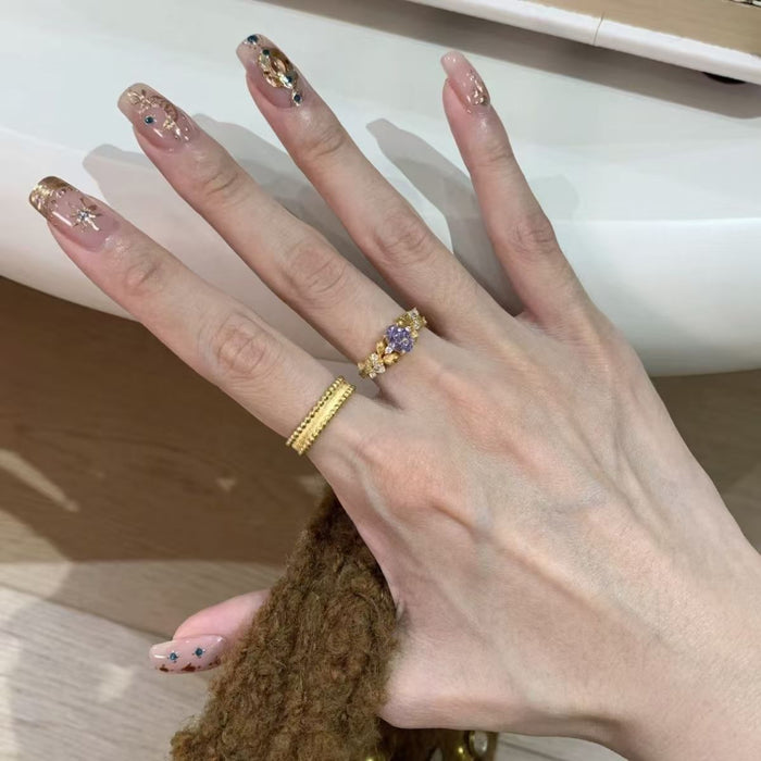 Wholesale Ring for women, vintage index finger ring, high-end ring, women's new style