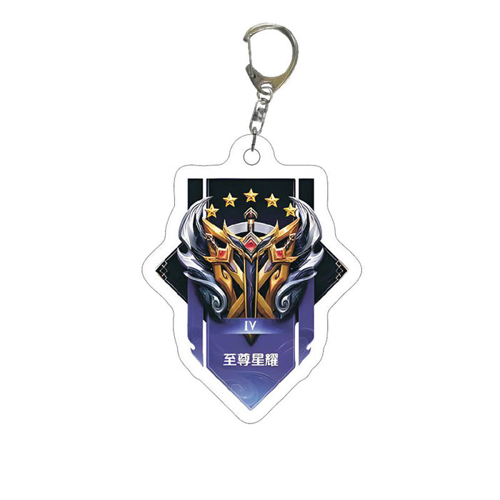 Wholesale Game-themed acrylic keychain accessory