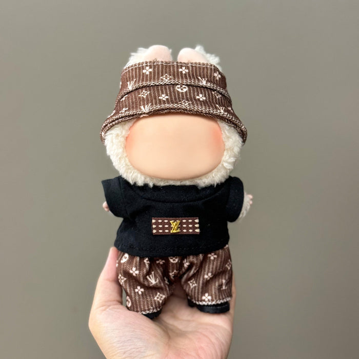 Wholesale Only clothes are suitable for 17cm blind box pendant plush doll clothes
