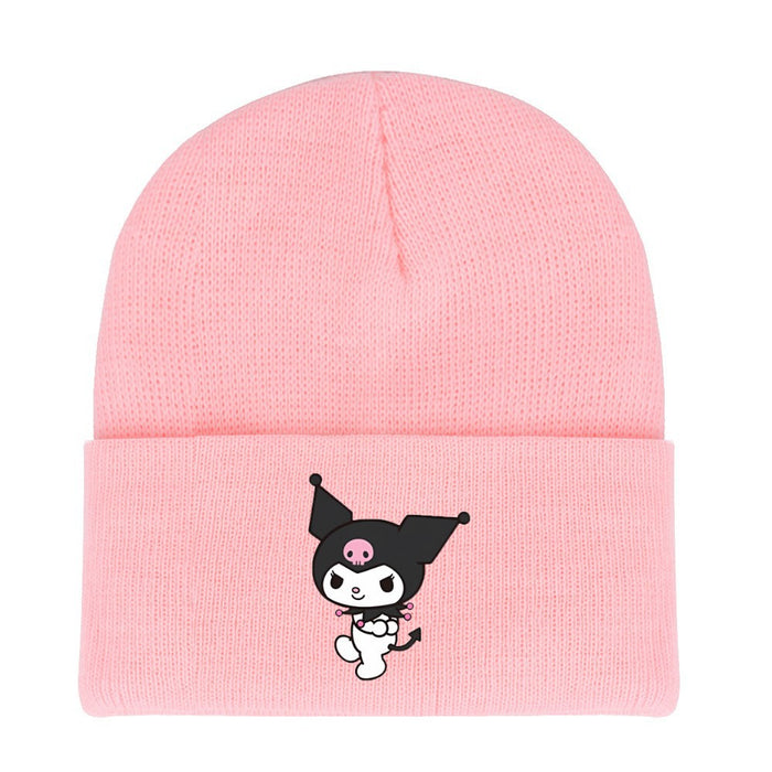 Wholesale Autumn and Winter Cartoon Cute Knitted Wool Hat JDC-FH-JieRui001