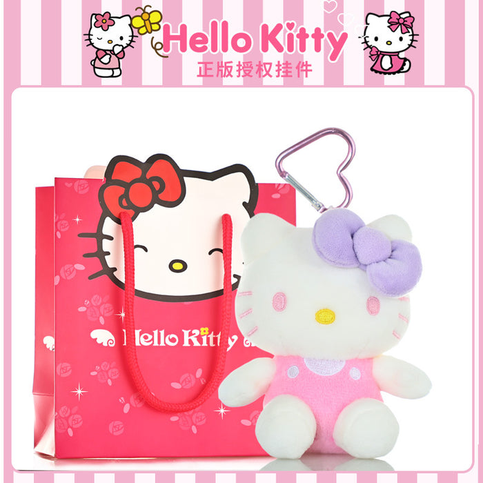 Wholesale Cute cat cartoon keychain pendant  doll schoolbag ornaments