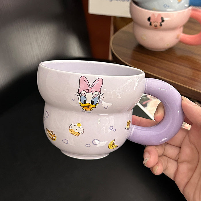 Wholesale Cute cartoon ceramic household cup