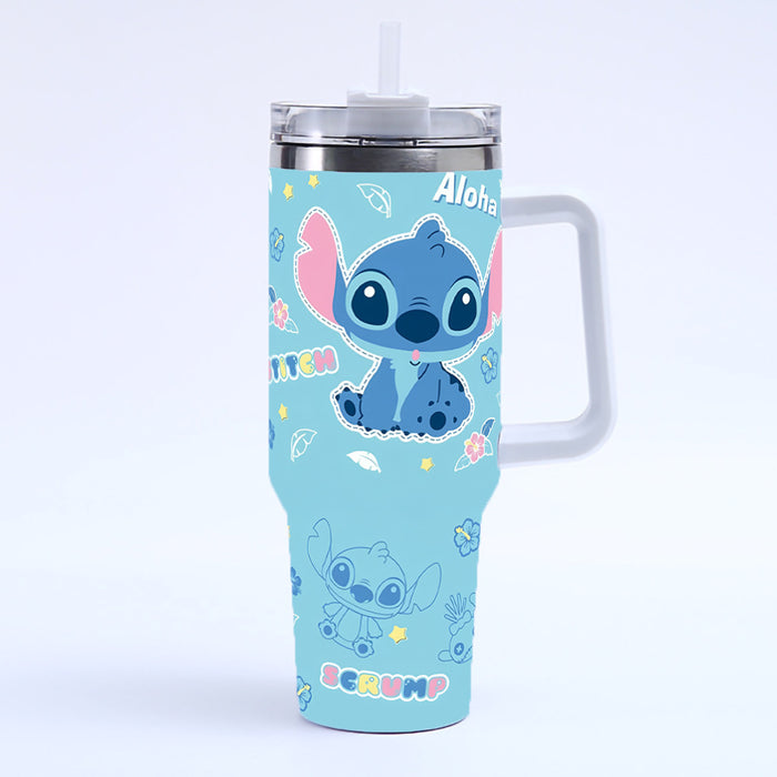Wholesale 40oz Car Cup  Cartoon Stainless Steel  ice bullies cup Tumbler Thermos Cup