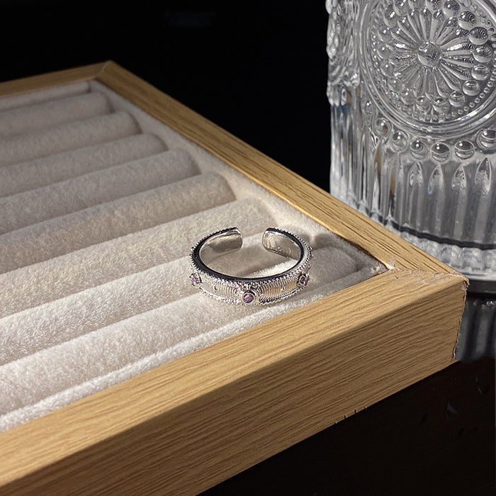 Wholesale Light luxury high-end ring elegant niche personality minimalist versatile ring accessory