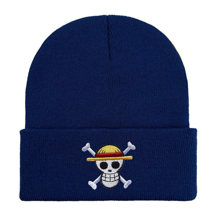 Wholesale Cartoon Embroidery Acrylic Wool Knitted Hat JDC-FH-Shengn005