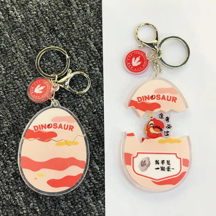 Wholesale Dinosaur keychain customization cartoon anime peripheral customization bag pendant