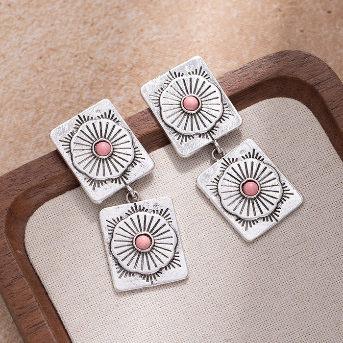 Wholesale Retro Exaggerated Elegant Lightning Earrings