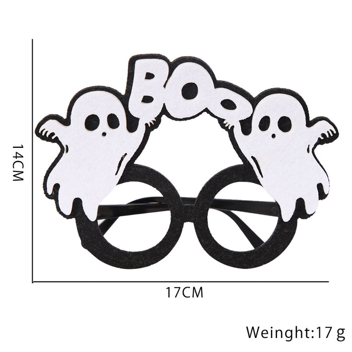 Wholesale Glasses Funny Photo Props Ghost Festival Party Decoration Supplies  Cartoon Plastic Glasses