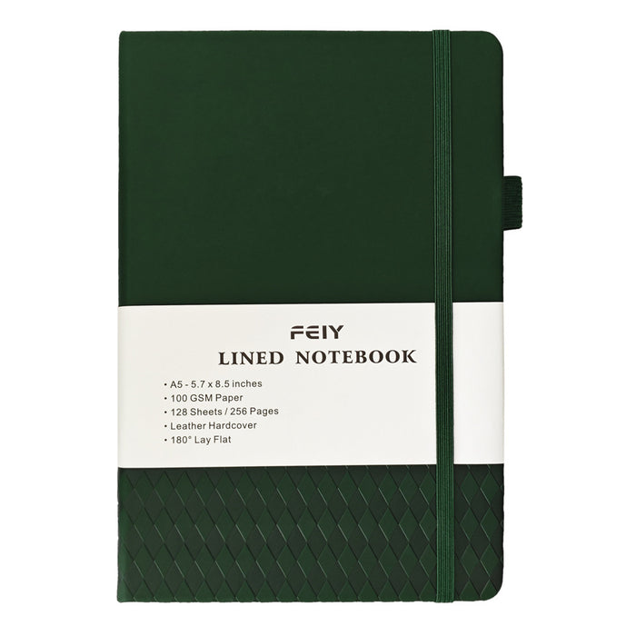 Wholesale Chic Red Imitation Leather Notebook Creative Trendy A5 Journal