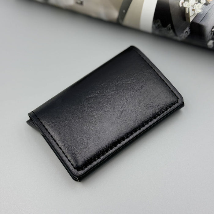 Wholesale RFID Blocking Card Case Chic Metal Wallet for Daily Matching MOQ≥2