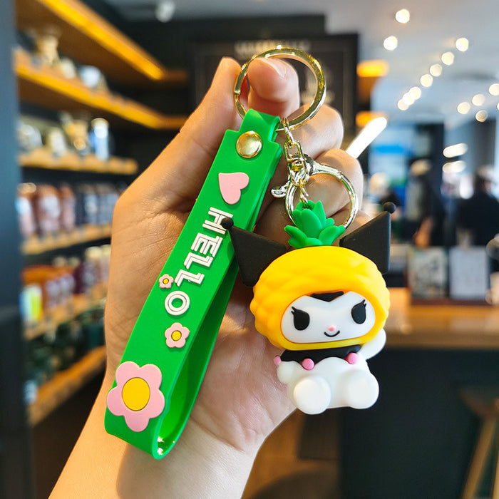 Wholesale Cartoon Doll 3D Rubber Keychain JDC-KC-Tingm065