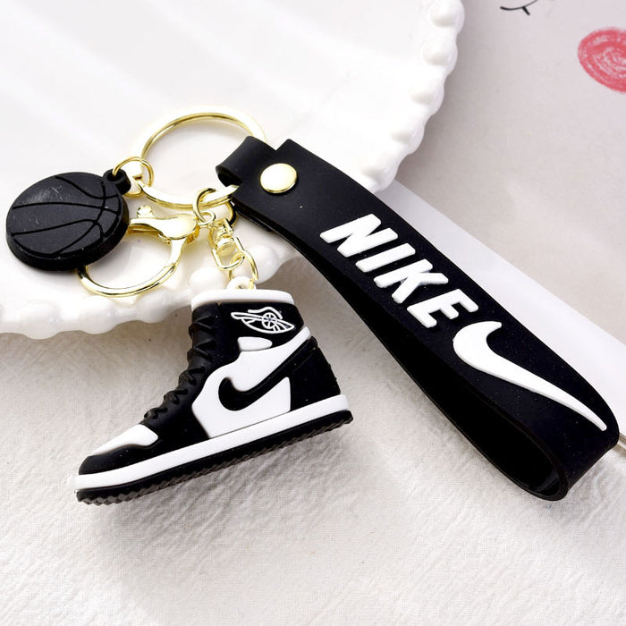 Wholesale New Cartoon Keychain Pendant Box Sneaker Doll Accessories Pendant Keychain