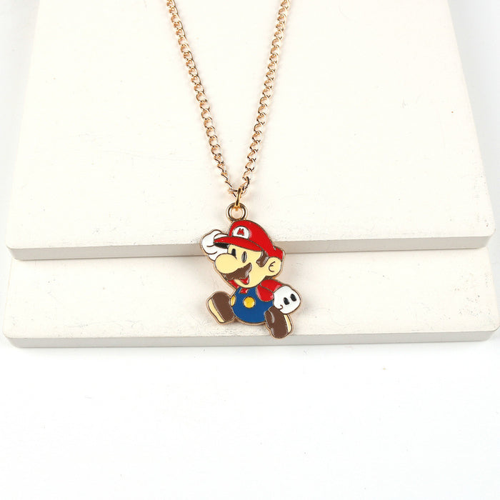 Wholesale Cartoon Alloy Pendant Necklace JDC-NE-FuYu020