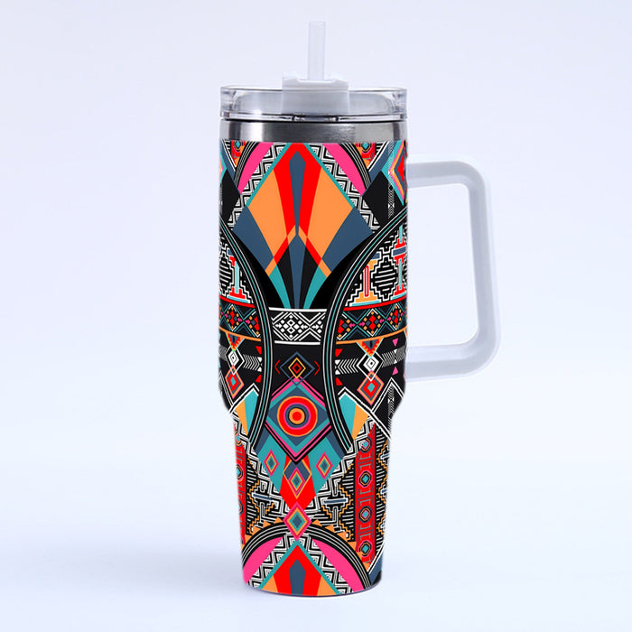 Wholesale North American Indian element 40oz car cup new ice bully cup
