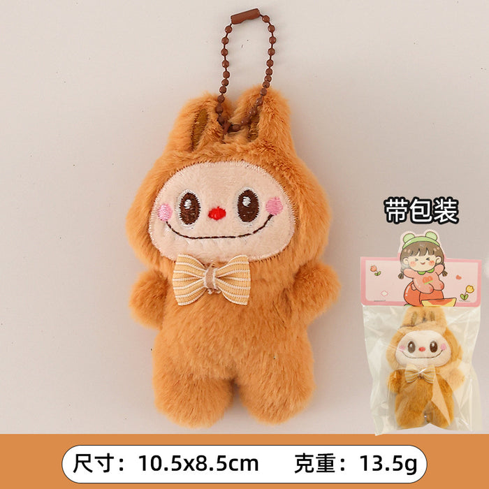Wholesale Cartoon Plush Pendant Cute  Doll Brooch Bag Pendant Small Accessories