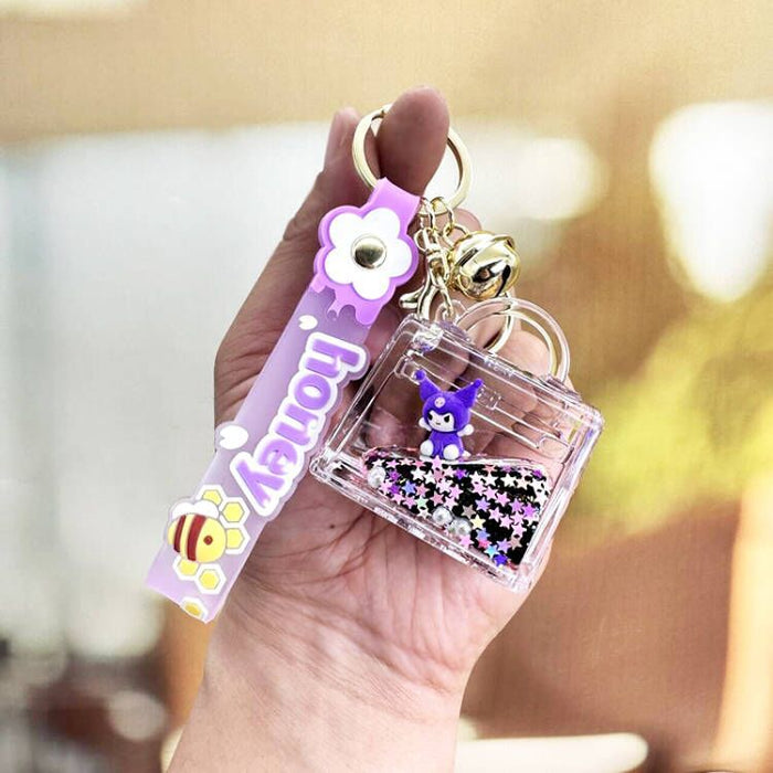 Wholesale Liquid Quicksand Drift Bottle Female Cute Doll Small Pendant Event Gift Batch