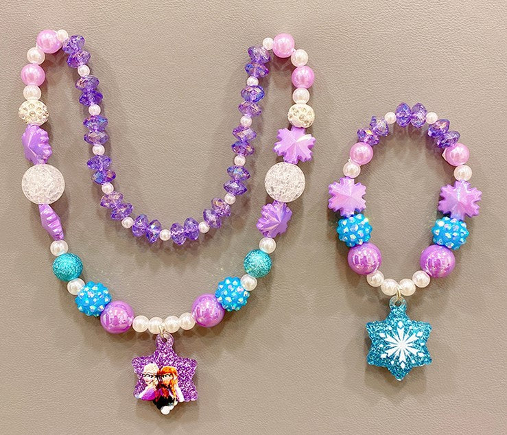 Wholesale Cartoon Princess Necklace