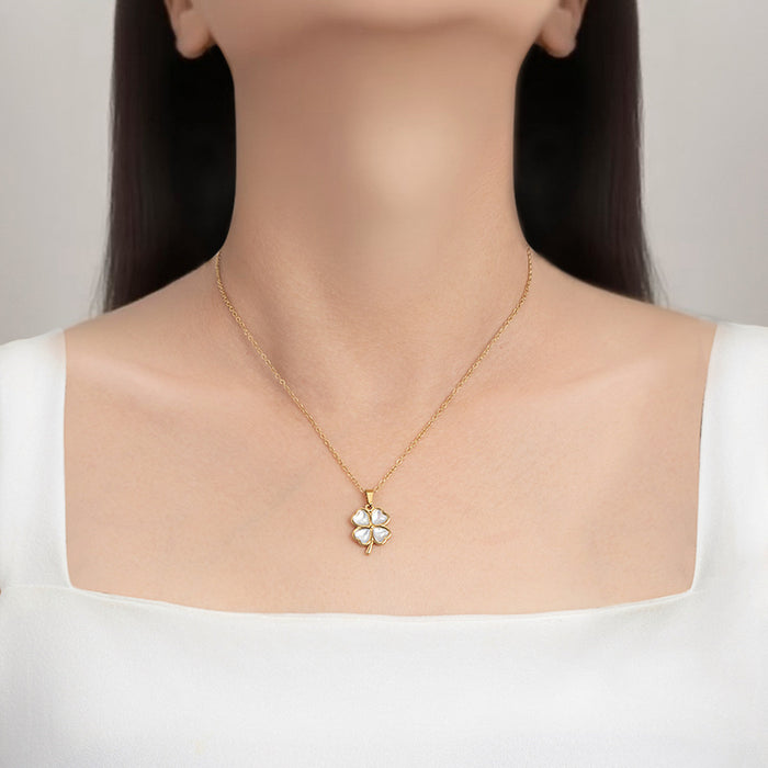 Wholesale Stainless Steel Retro Geometric Choker Necklace