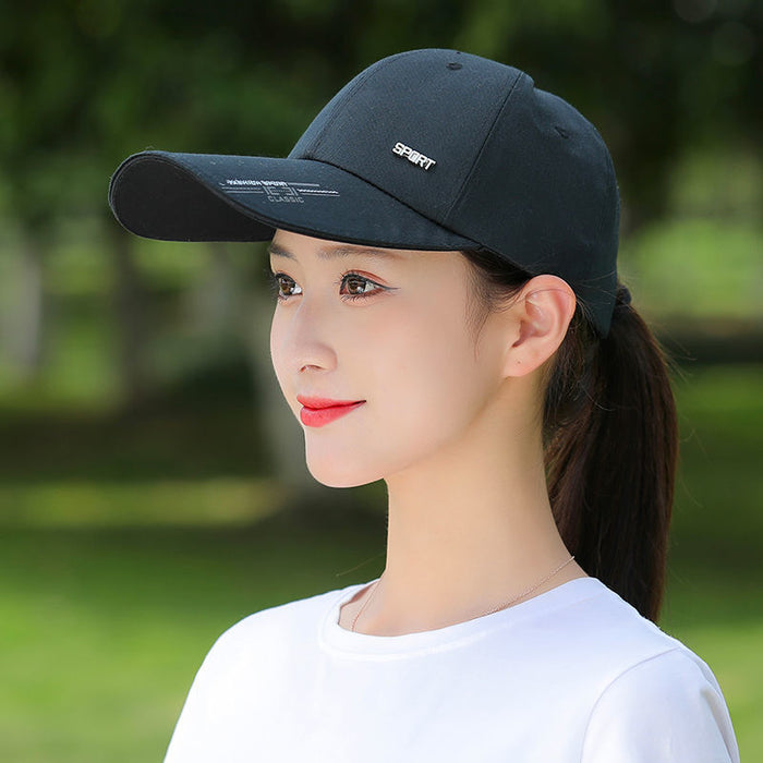 Wholesale Hat women's summer sun-proof peaked cap fashionable all-match fashionable thin long brim baseball cap sun hat