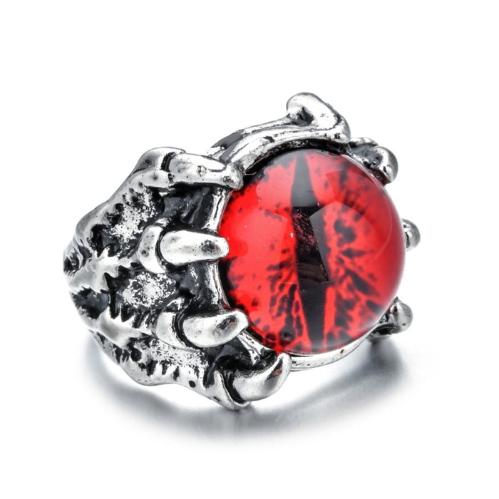Wholesale Fashion Eye Ring Devil Dragon Claw Ring