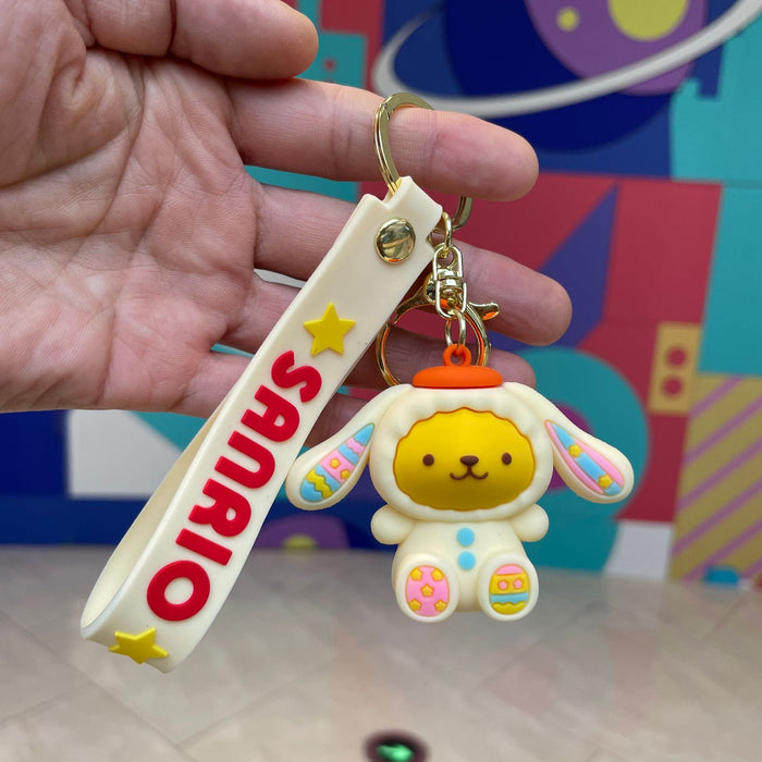 Wholesale Doll keychain pendant cute cartoon car keychain
