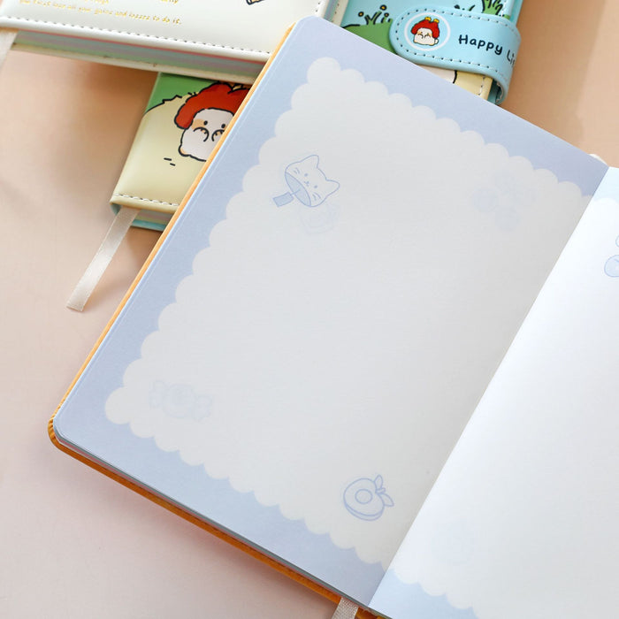 Wholesale Creative Trendy PU Leather Journal Notebook with Magnetic Closure Boutique Pocket Notepad MOQ≥2