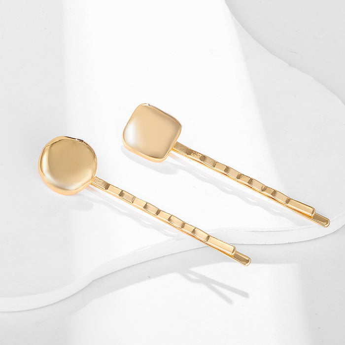 Wholesale Alloy Gold-Plated Shell  Starfish Hair Accessories Set Hairpin