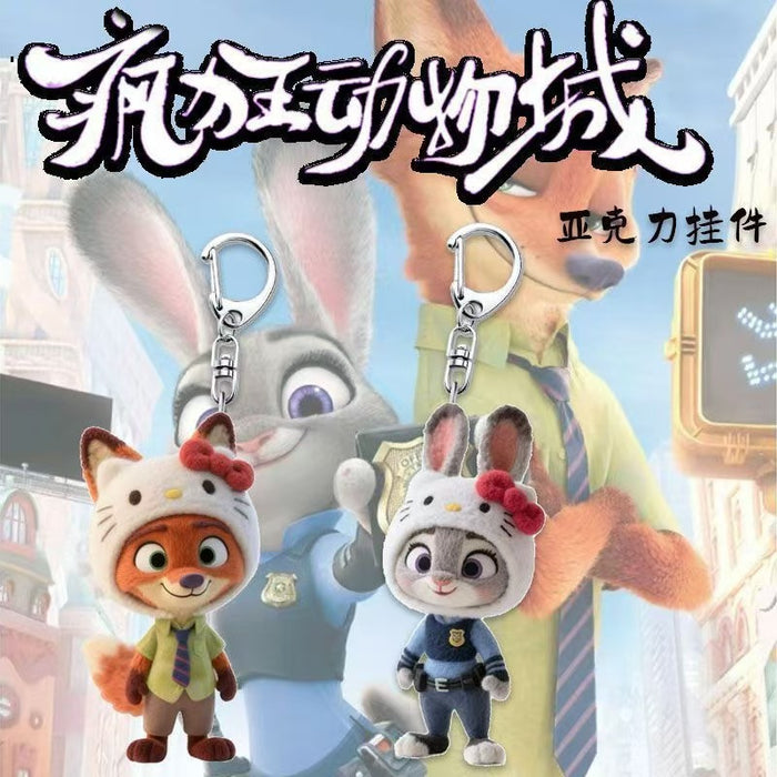 Wholesale Cute Acrylic Backpack Keychain