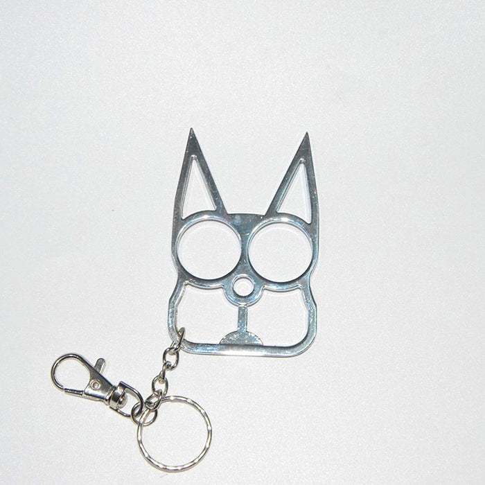 Wholesale Aluminum Alloy Multifunctional Finger Keychain JDC-KC-KB019