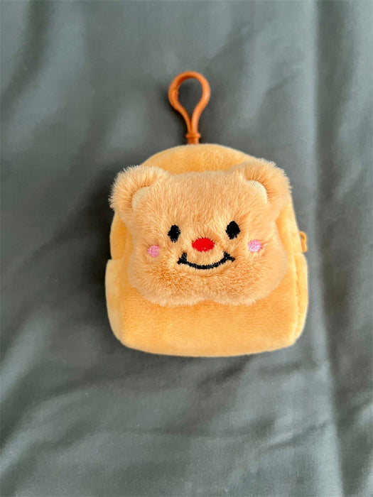 Wholesale Portable bear-shaped plush wallet