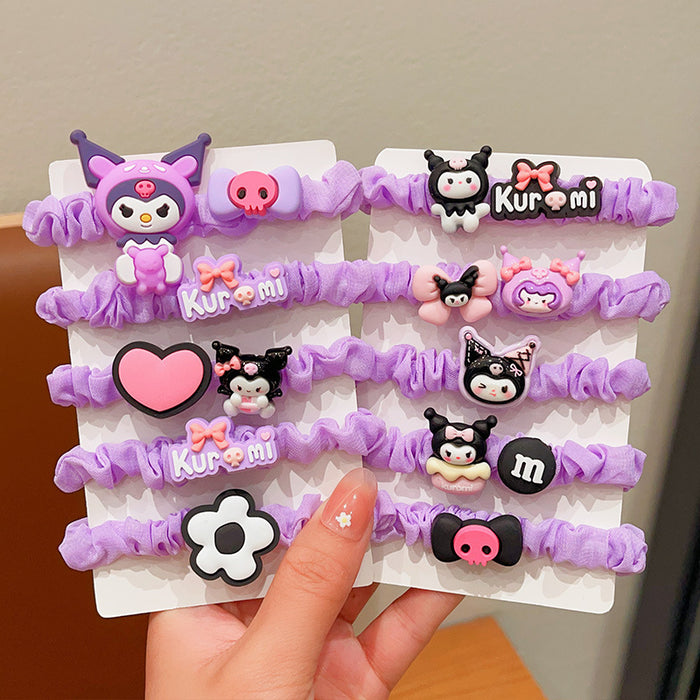 Wholesale Silicone Children Cartoon Rubber Band JDC-HS-Qinwen003