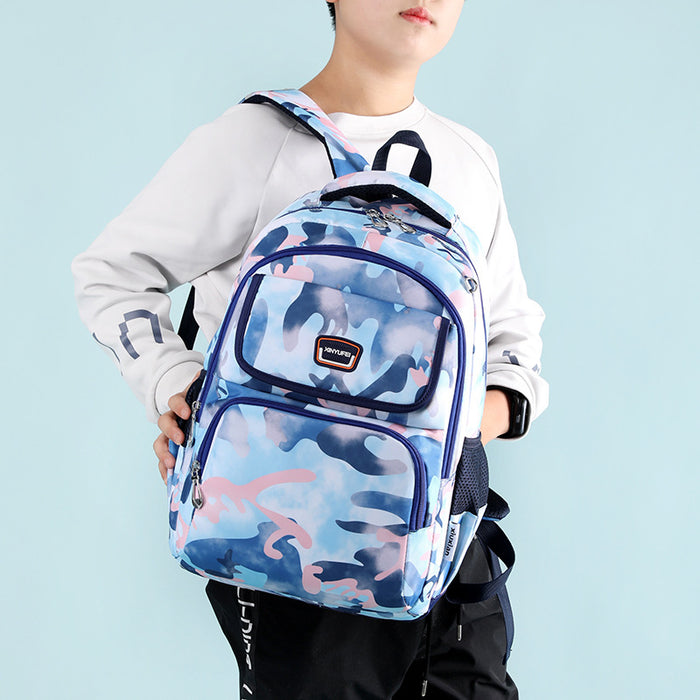 Wholesale Nylon Cute Children's Printed School Bag JDC-BP-YuanDuo069