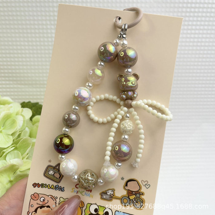 Wholesale Bracelet Decorative Pendant Mobile Phone Hanging Keychain Doll DIY Cute Bag Hanging Chain