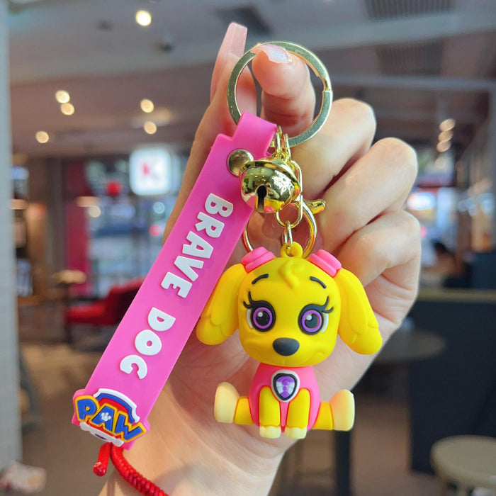 Wholesale PVC Cartoon Doll Keychain JDC-KC-JinYao001