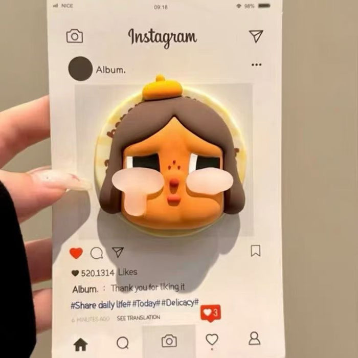 Wholesale 3D silicone telescopic Phone stand