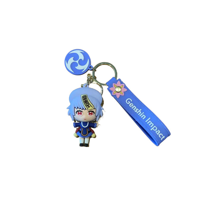 Wholesale Cartoon 3D Doll PVC Keychain JDC-KC-MingT051