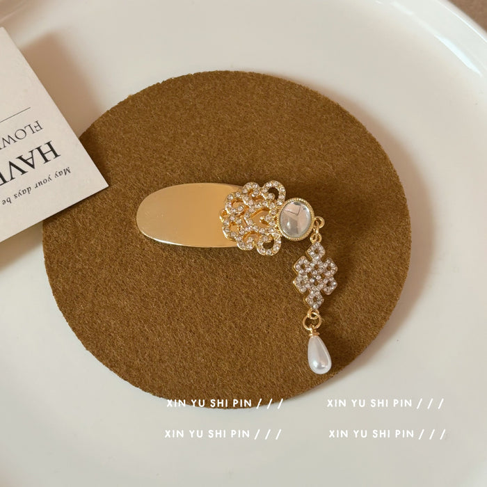 Wholesale Flower hairpin design, niche design, retro outfit, matching accessories