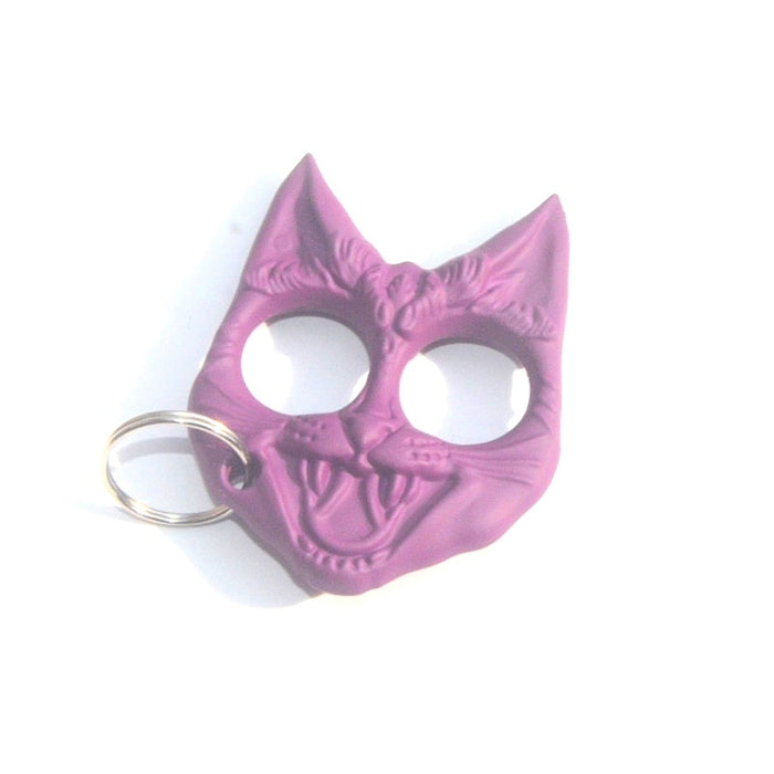 Wholesale ABS Black Cat Head Keychain JDC-KC-KB042