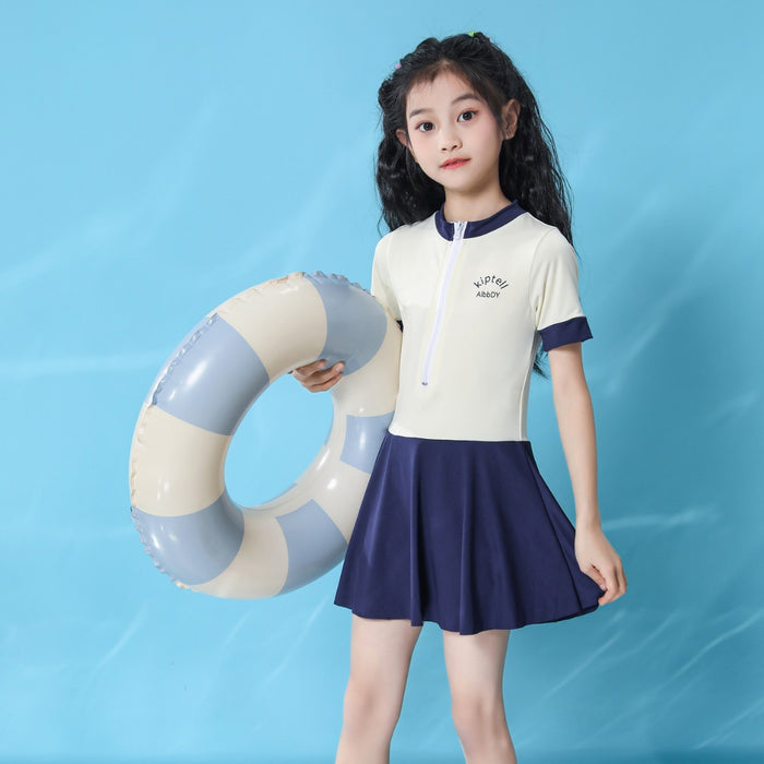 Wholesale Quick drying swimsuit for girls, hot spring jumpsuit, swimsuit