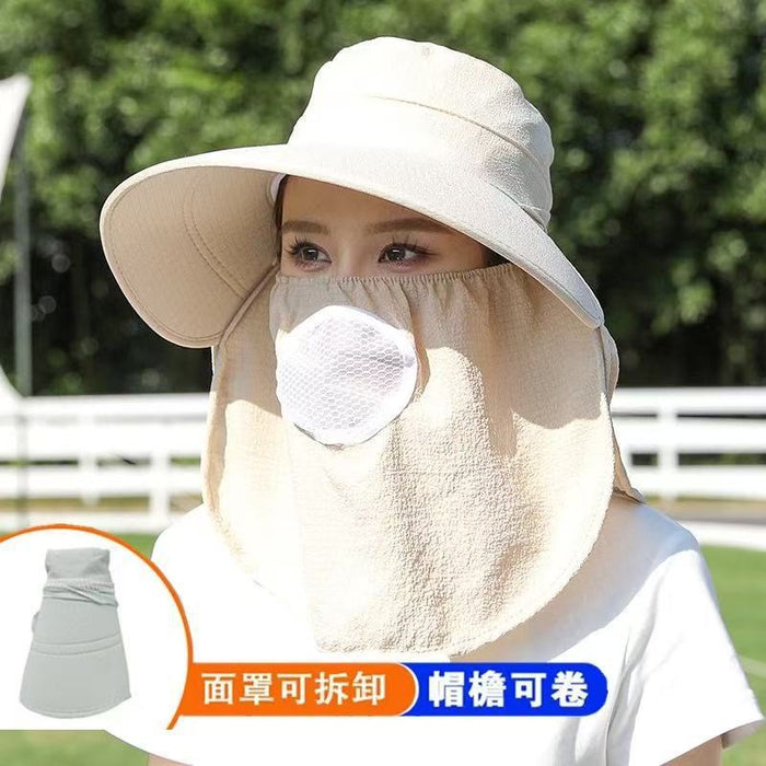 Wholesale Lace lace straw hat with curled edges and hollowed out Lafite sun hat, large brim