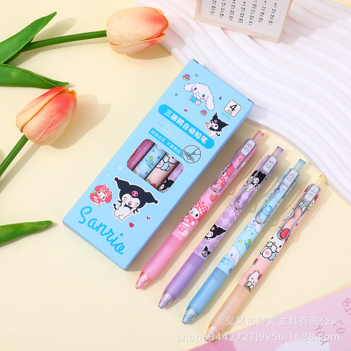 Wholesale Automatic pencil,  push-type pencil,  student pencil,  no need to sharpen,  not easy to break,  replaceable lead pencil