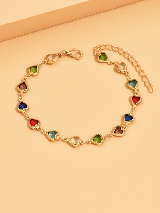Wholesale Alloy Electroplated Star Rhinestone Bracelet and Necklace Set