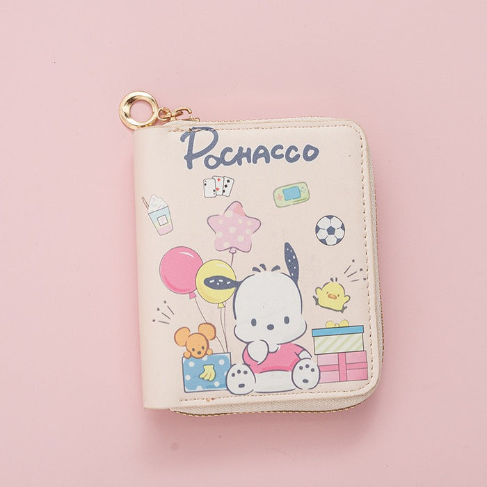 Wholesale Cartoon Anime Cute Short Zipper Wallet JDC-WT-QT017